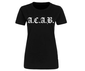 ACAB - Old School - Frauen Shirt - schwarz