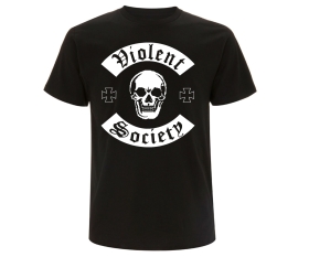 Violent Society - Death Head Patch - Männer T-Shirt