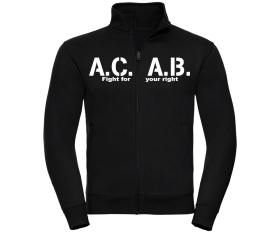 ACAB - Fight for your Right - Männer Freizeitjacke - Schwarz