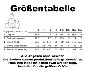 Zahnfee - Edition 10 - Männer Hooded College Jacke - schwarz-rot