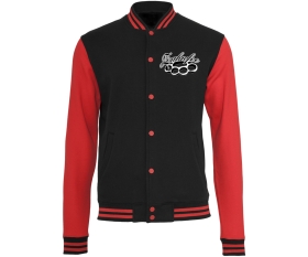 Zahnfee - Männer College Jacke - Edition 10 - schwarz / rot