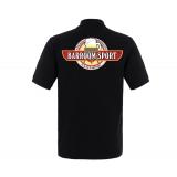 Barroom Sport - Männer Polo Shirt - Drinkstyle Clothing Logo - schwarz