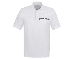 Ostdeutschland - Männer Polo Shirt - No go Area - weiss