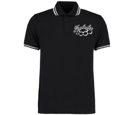 Zahnfee - Männer Polo Shirt - Edition 10 - schwarz-weiss