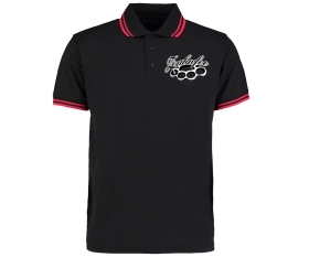 Zahnfee - Männer Polo Shirt - Edition 10 - schwarz-rot