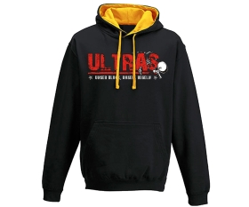 Ultras - Unser Block unsere Regeln - Männer Kapuzenpullover - 2tone schwarz-gelb