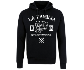 La Familia - Männer Kapuzenpullover - 1312 Streetw|e|ar - schwarz