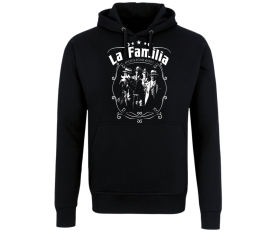 La Familia - Männer Kapuzenpullover - Money Power Respect - schwarz