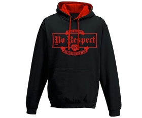 No Respect - Lass krachen - Männer Kapuzenpullover - 2tone