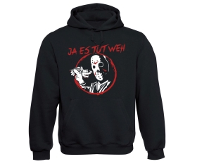 Ja es tut weh - Jason - Tattoo Family - Männer Kapuzenpullover - schwarz