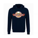 Barroom Sport - Männer Kapuzenpullover - Drinkstyle Clothing Logo - navy