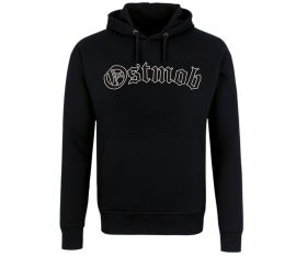 Ostmob Logo - Männer Kapuzenpullover - schwarz