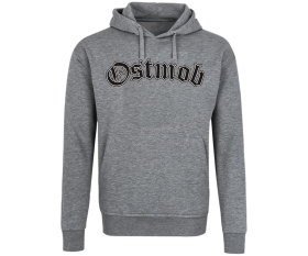 Ostmob Logo - Männer Kapuzenpullover - grau