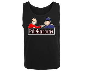 Polizistenduzer - Männer Muskelshirt - schwarz