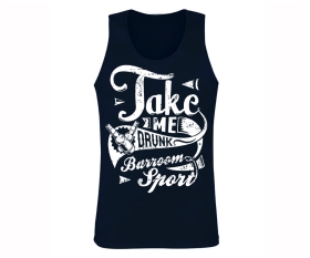 Take me drunk - Männer Muskelshirt - navy