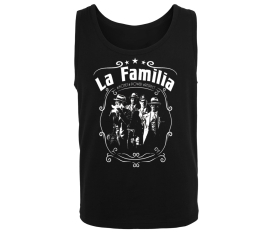 La Familia - Money Power Respect - Männer Muskelshirt - schwarz