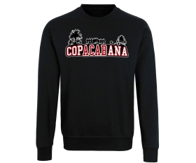 Copacabana - rot-weiß - Männer Pullover - schwarz