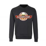 Barroom Sport - Männer Pullover - Drinkstyle Clothing Logo - grau