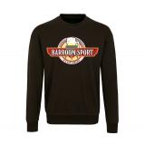 Barroom Sport - Männer Pullover - Drinkstyle Clothing Logo - braun