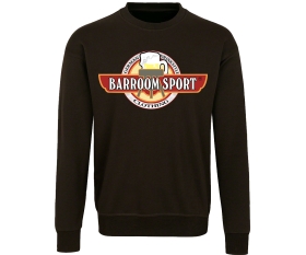 Barroom Sport - Männer Pullover - Drinkstyle Clothing Logo - braun