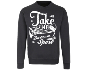 Take me drunk - Männer Pullover - grau