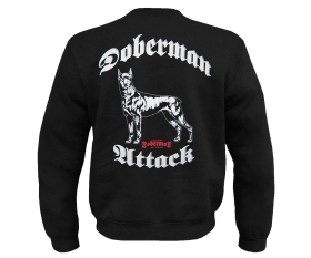 Doberman - Männer Pullover - Attack