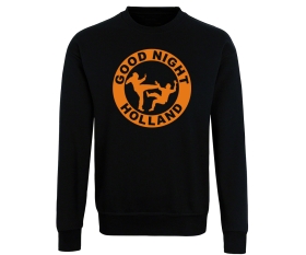 Good Night Holland - Männer Pullover - schwarz