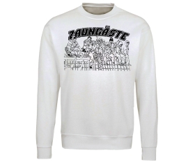 Zaungäste - Männer Pullover - weiß