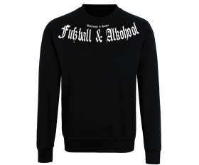 Alkohool - Männer Pullover - schwarz