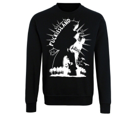 Welcome to fuck island - Männer Pullover - schwarz