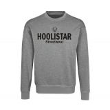 Hoolistar Streetwear - Männer Pullover - grau meliert