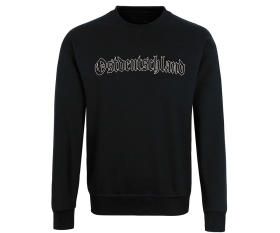 Ostdeutschland - Logo - Männer Pullover - schwarz