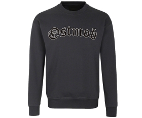 Ostmob - Logo - Männer Pullover - grau