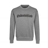 Ostdeutschland - Logo - Männer Pullover - grau-meliert