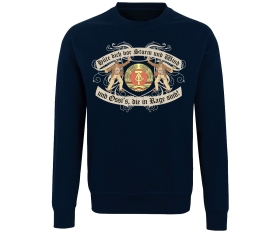 Ossis in Rage - Männer Pullover - navy