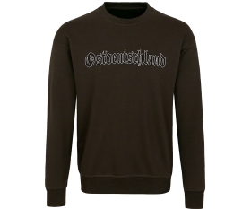 Ostdeutschland - Logo - Männer Pullover - braun