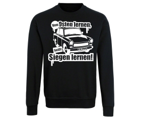 Vom Osten lernen - heißt siegen lernen - Männer Pullover - schwarz