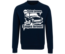 Vom Osten lernen - heißt siegen lernen - Männer Pullover - navy