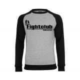 Vollkontakt - Fight Club - Männer Pullover - 2tone - schwarz/grau