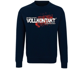 Vollkontakt - Logo - Männer Pullover - navy