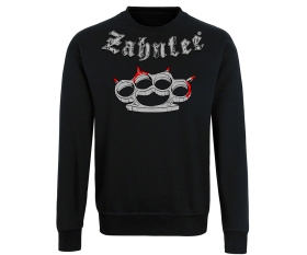 Zahnfee - Halsdruck - Männer Pullover - schwarz