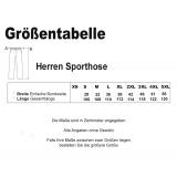Vollkontakt - Schriftzug - Männer Sporthose - schwarz