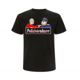Polizistenduzer - Männer T-Shirt - schwarz