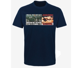 Uns stoppen - Männer T-Shirt - navy