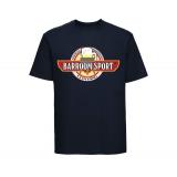 Barroom Sport Drinkstyle Clothing Logo - Männer T-Shirt - navy