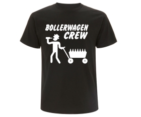 Bollerwagen Crew - Männer T-Shirt - schwarz