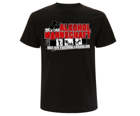 Meine Alkoholmannschaft - Männer T-Shirt - schwarz