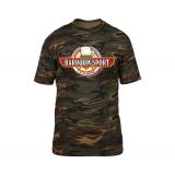 Barroom Sport Drinkstyle Clothing Logo - Männer T-Shirt - woodland