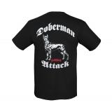 Doberman - Männer T-Shirt - Attack