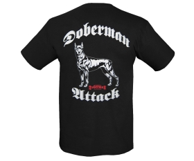 Doberman - Männer T-Shirt - Attack